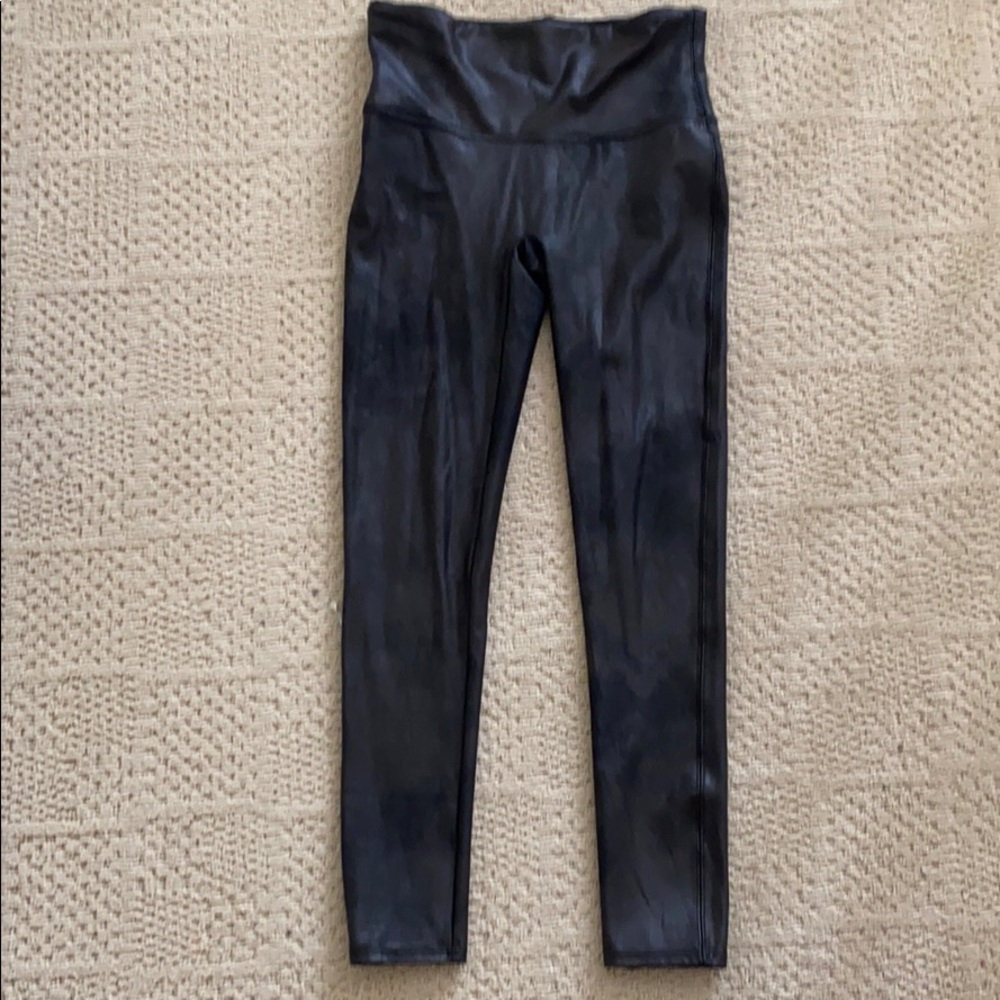 SPANX leather leggings